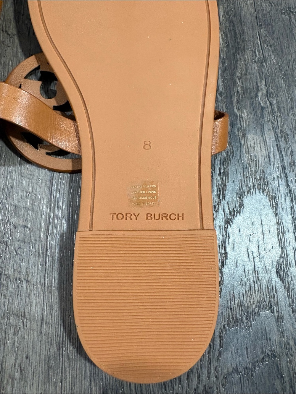TORY BURCH Millers Soft Leather Sandals - Picture 4 of 5